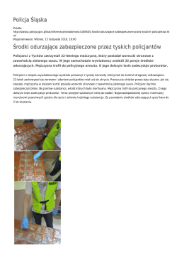 Generuj PDF - Policja Śląska