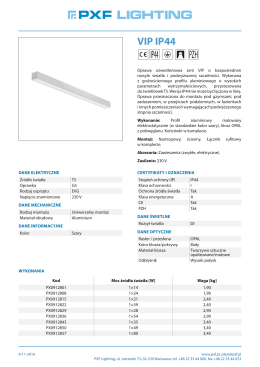 VIP IP44 - PXF Lighting