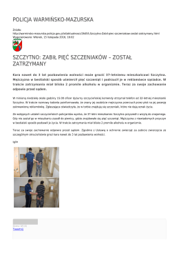 Generuj PDF - Policja Warmińsko