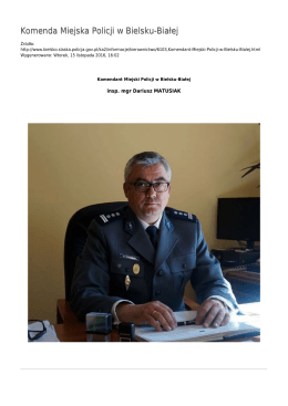Komenda Miejska Policji w Bielsku