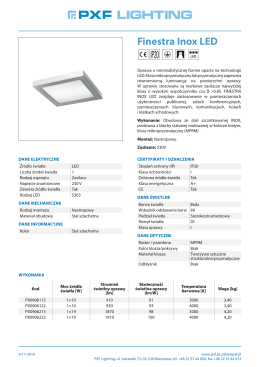 Finestra Inox LED
