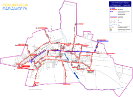 Mapa sieci - KomunikacjaPabianice.pl