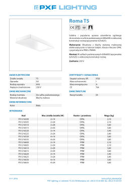 Roma T5 - PXF Lighting