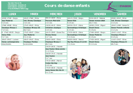 Cugy: Enfants - Danse Evasion