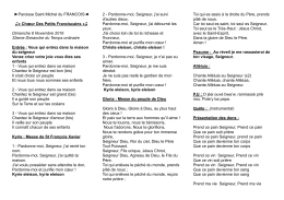 32eme Dimanche TO &ndash; Dimanche 9H30