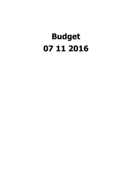 Commission du Budget - Groupe MR Parlement wallon
