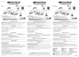 Instrucciones de inicio Start Up Instructions Instructions