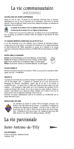 13 novembre 2016 - paroisses Lotbini&egrave;re Est