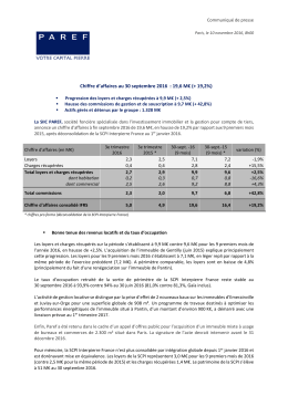 communiqu&eacute; T3 2016 vdef