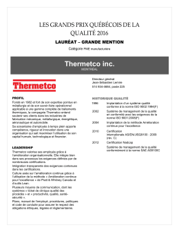 Lire la fiche technique de Thermetco (Version PDF)