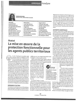Page 1 JURIDIQUE Analyse PERRIME BOUCHARD, avocat à la