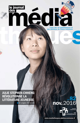 nov. 2016 - R&eacute;seau des m&eacute;diath&egrave;ques de Plaine Commune