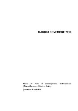 mardi 8 novembre 2016