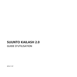 SUUNTO KAILASH 2.0