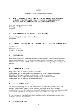 Notice - Boehringer Ingelheim Belgique