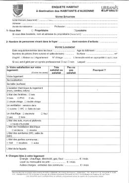 Téléchargez le questionnaire Habitat à destination