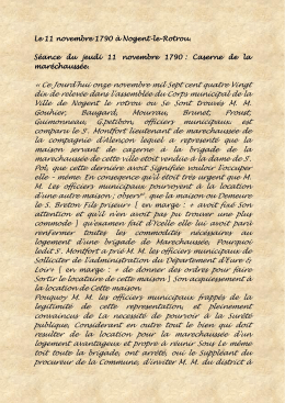 Ce Jourd`hui onze novembre mil Sept cent quatre Vingt
