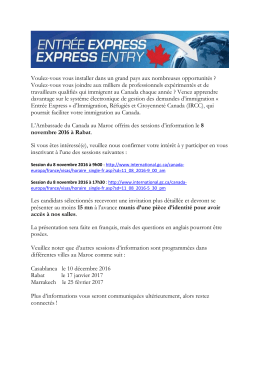 Voulez-vous vous joindre aux milliers de profession