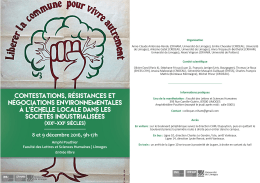 Programme - Université de Limoges