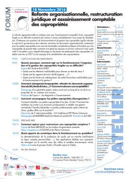 Refonte organisationnelle, restructuration