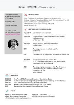 Voir / télécharger mon cv