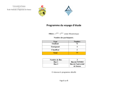 Programme du voyage d`études MEC 2016_2017