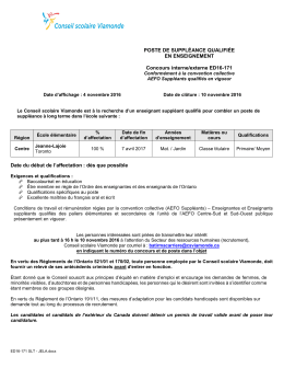 ED16-171 SLT - JELA - Conseil scolaire Viamonde