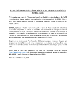 Télécharger la Lettre d`informations