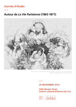 Autour de La Vie Parisienne (1863-1871)