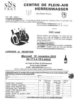 16 novembre 2016