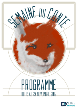 Semaine du conte