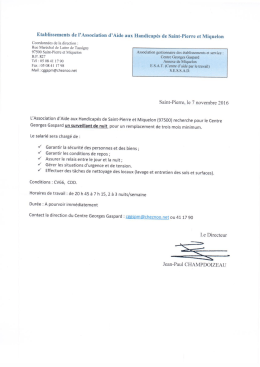 Surveillant de nuit.