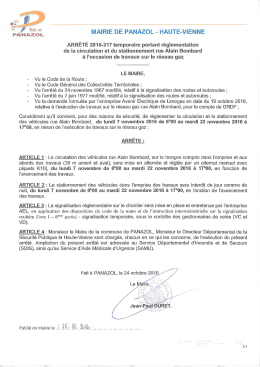 Circulation et stationnement rue Alain Bombard