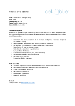 CDI Social Media Manager