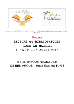 01colloq lectur maghr fr