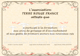 Attestation formation Matrones Aout 2016