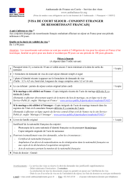 Voir - La France en Cor&eacute;e