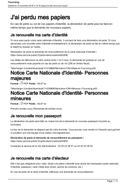 Imprimer la page en PDF