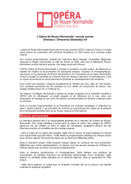 Annonce détaillée du poste