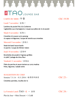 Chf. 24. - Tao lounge-Bar