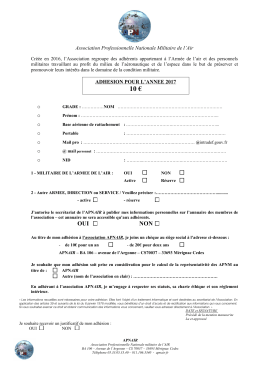 10 - Association Professionnelle Nationale militaire de l`Air