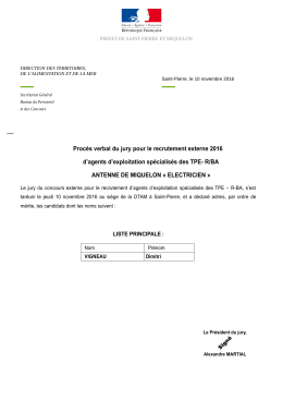 Antenne de Miquelon - Electricien - Direction des Territoires, de l
