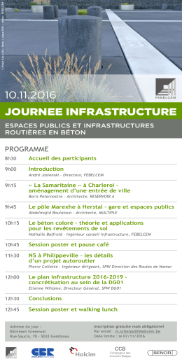 journee infrastructure 10.11.2016