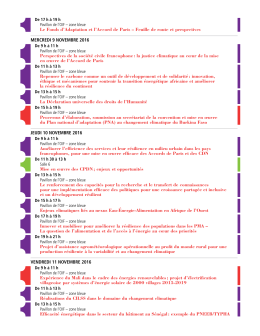 Le Fonds d`Adaptation et l`Accord de Paris &ndash; Feuille de route et