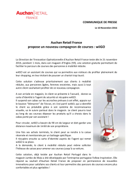 wiiGO - Auchan Press Room