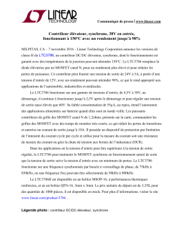 Contr&ocirc;leur &eacute;l&eacute;vateur, synchrone, 38V en entr&eacute;e, fonctionnant &agrave; 150