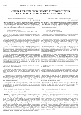 wetten, decreten, ordonnanties en verordeningen lois, decrets