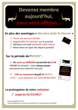 En savoir plus - Golf de l`Île Fleurie