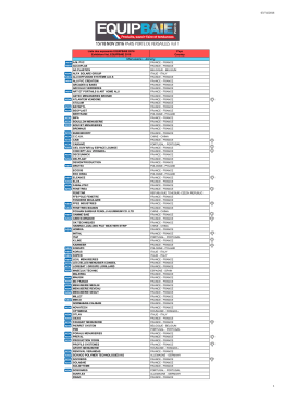 T&eacute;l&eacute;charger la liste des exposants