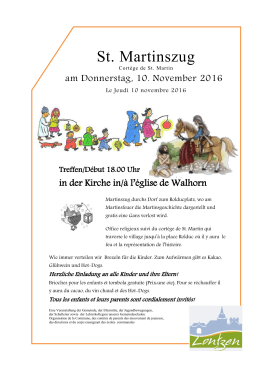 St. Martinszug - Gemeinde Lontzen